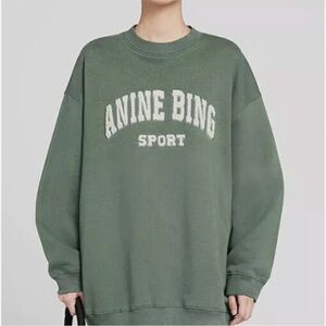 anine bing sport sweatshirt